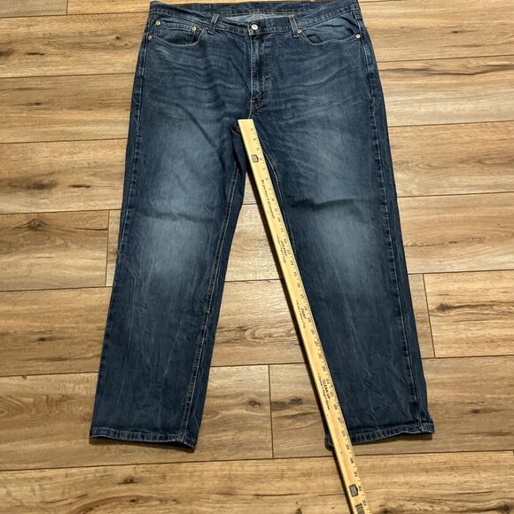 Men's Levis 541 Athletic Taper Fit Denim Jeans SZ 40x30 Blue Stretch Modern - Picture 5 of 13